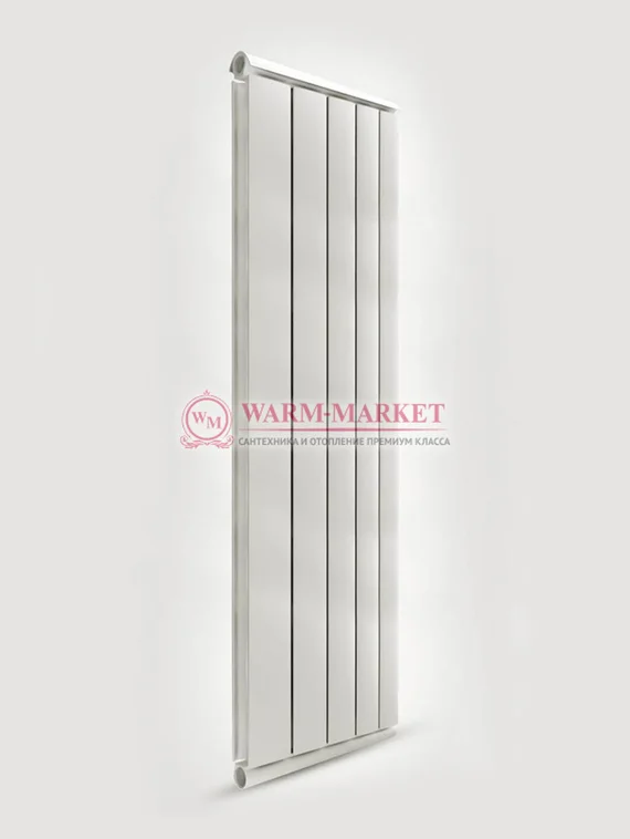 Silver S 1800 - вертикальный цветной алюминиевый дизайн - радиатор