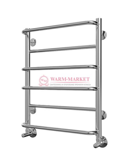 Евромикс П6 - водяной полотенцесушитель, нижнее подключение, цвет золото