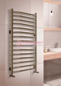 Warmer N Victoria 500х1200-15 перекладин полотенцесушитель  c нижним подключением античная бронза