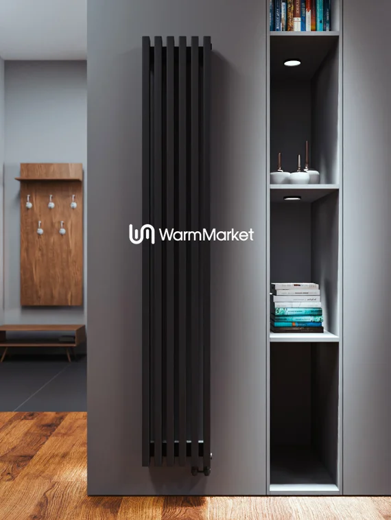 Bareng Select V 1000 - вертикальный трубчатый радиатор высотой 1000 мм, нижнее правое подключение