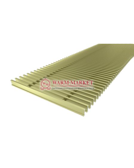 Решетка для конвектора Vitron анодированная из алюминия с профилем 18х6 мм, с Z - рамкой