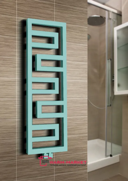 Quadro-8 дизайн-радиатор для ванной комнаты | Фото