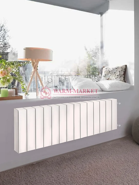 Steel GZ 60х60 1180 - горизонтальный трубчатый дизайн-радиатор высотой 680 мм, 20 секций