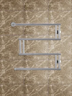 Водяной полотенцесушитель из нержавеющей стали High-Tech