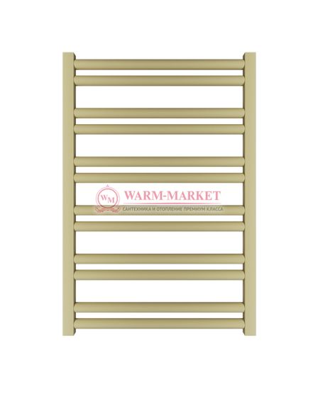 Mandarino Tubo 500х800 - цветной полотенцесушитель из анодированного алюминия, модель 12/21