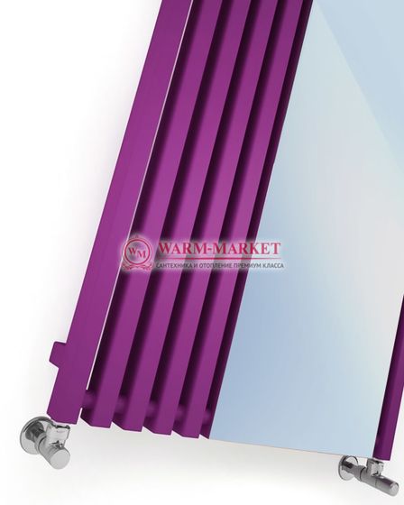 Terma Triga M - водяной или электрический дизайн радиатор с зеркалом высотой 1700 мм