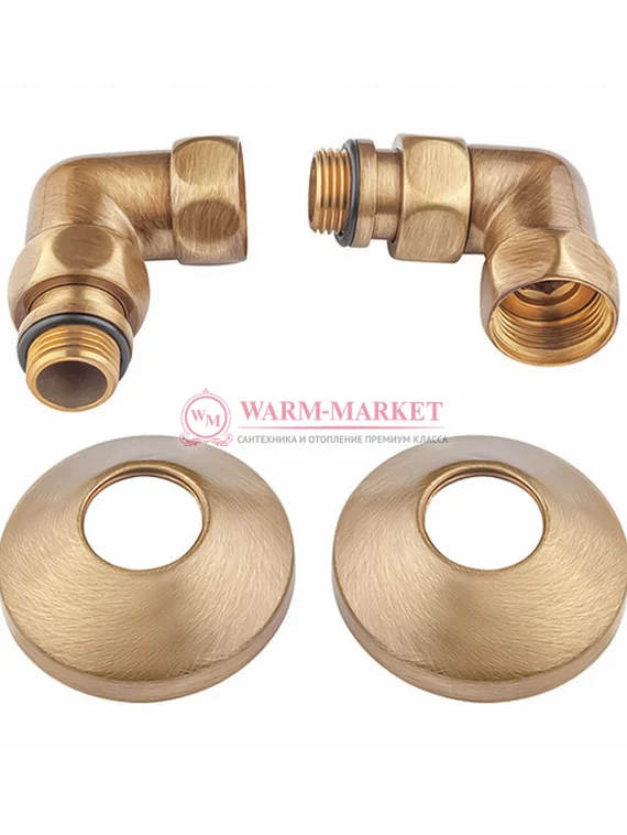 Водяной полотенцесушитель Secado Агата 4 из латуни