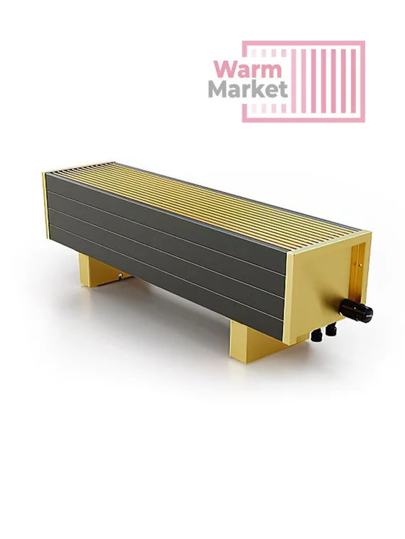 Напольный конвектор Vitron шириной 200 мм, высотой 300 мм, 6ТП