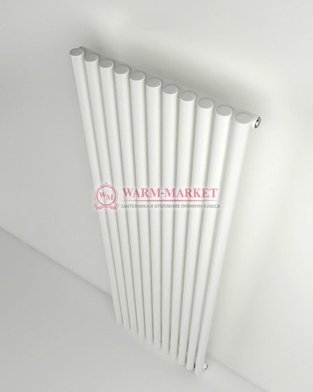 Гармония А40 В 1 - вертикальный трубчатый радиатор высотой 1784 мм, белый