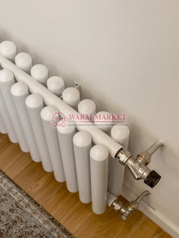 Трубчатый радиатор KZTO Garmonia C40 V2 высотой 1307 мм