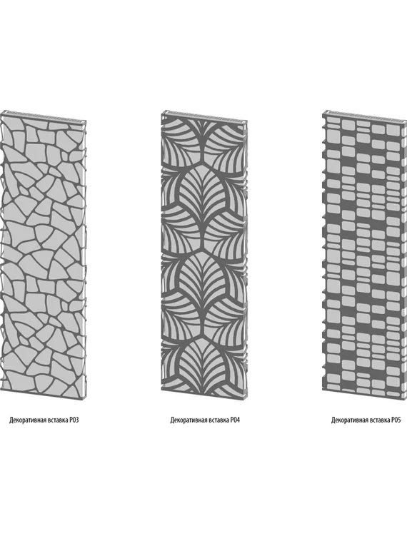 Varmann Solido - водяной дизайн радиатор с декоративной вставкой