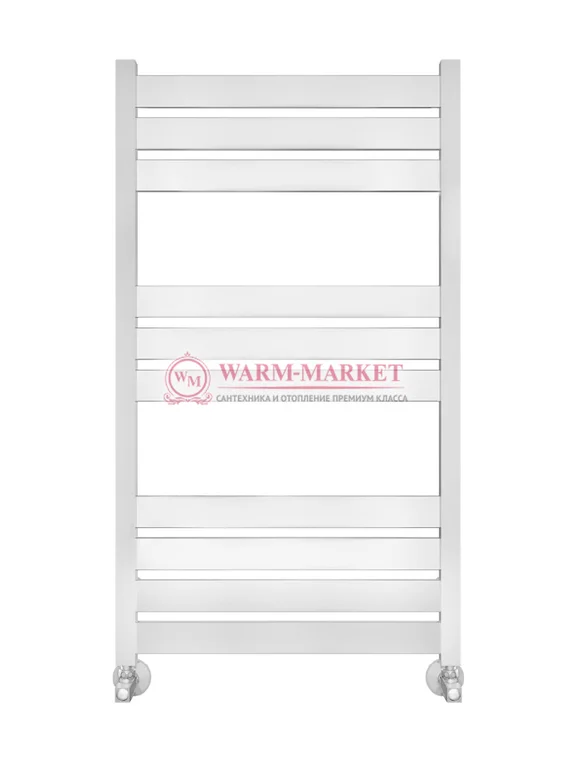 Латте П10 - водяной полотенцесушитель, нижнее подключение, белый