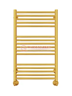 Аврора П16-3 - водяной полотенцесушитель, нижнее подключение, цвет золото