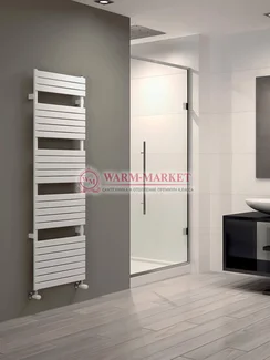 Полотенцесушитель Irsap Xilo из нержавеющей стали с плоскими трубками