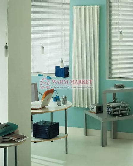 Вертикальный дизайн радиатор Caleido Canarino