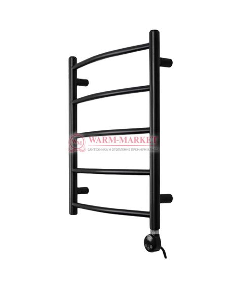 Полотенцесушитель электрический Solent Grevol SR-010 600х500 П5 черный