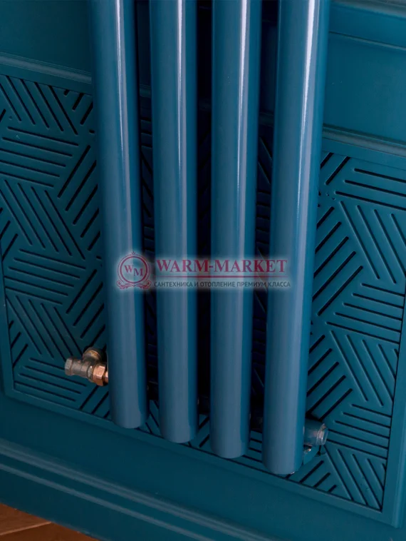 Трубчатый радиатор KZTO Garmonia V1 высотой 1045 мм