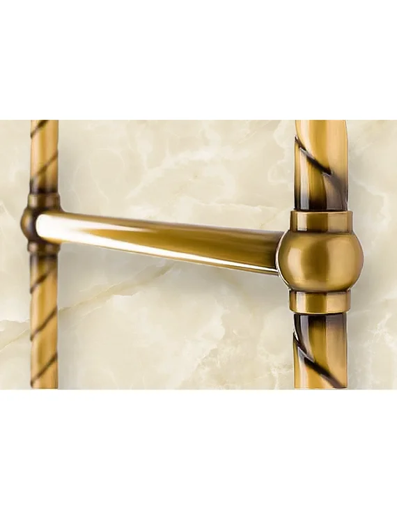 Prestige Aura - полотенцесушитель в стиле ретро состаренная бронза