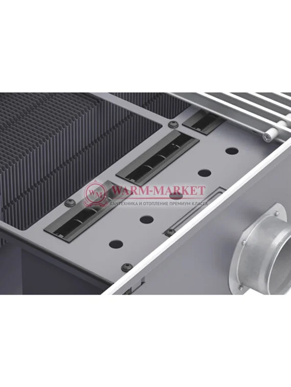 Внутрипольный конвектор Katherm QL с системой вентиляции