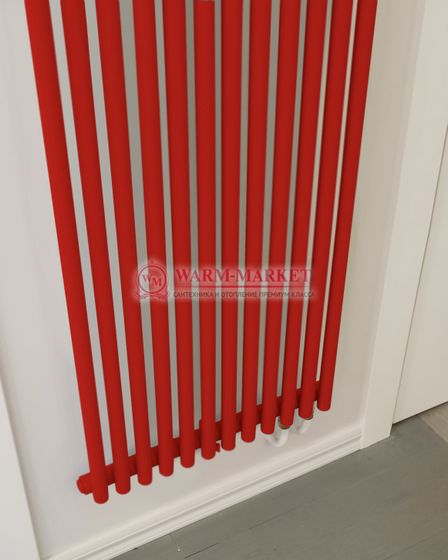 Garmonia A25 V1 - вертикальный трубчатый радиатор высотой 1784 мм красного цвета