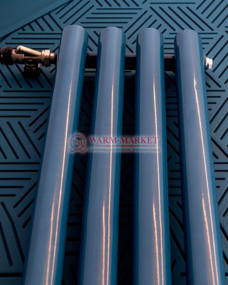 Трубчатый радиатор KZTO Garmonia V1 высотой 200 мм