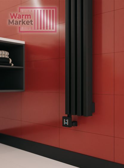 Axxinot Cardea 60х30 VE - вертикальный электрический радиатор высотой 2000 мм, 3 секции