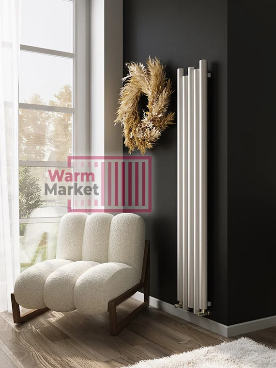 Axxinot Eden 57 V - вертикальный радиатор высотой 1800 мм, 5 секций