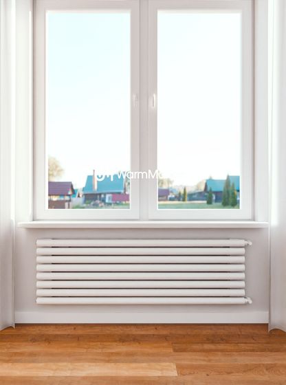 Bareng Monte Z 2500 - горизонтальный трубчатый радиатор шириной 2500 мм, боковое подключение