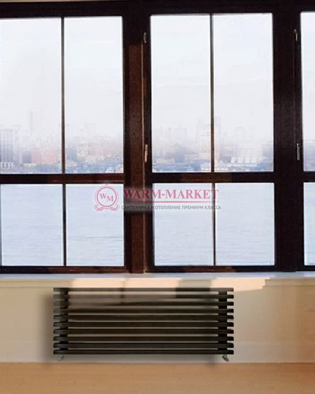 StrongHot H 60х30 - горизонтальный стальной трубчатый радиатор шириной 600 мм, 4 секции