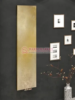 Varmann Solido Bless - панельный дизайн радиатор, патинированный золотом