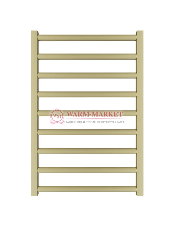 Mandarino Quadrata 500х800 - цветной полотенцесушитель из анодированного алюминия, модель 9/1