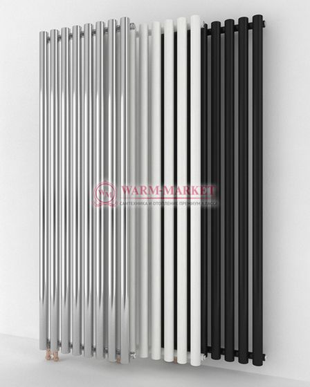 Вертикальный трубчатый радиатор KZTO Garmonia V1 высотой 2045 мм