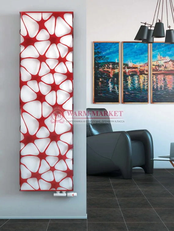 Varmann Solido - водяной дизайн радиатор с декоративной вставкой