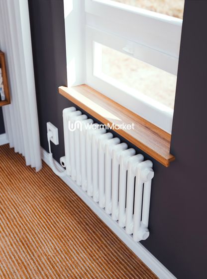 Bareng Softy Electric 2037 - электрический двухтрубный трубчатый радиатор высотой 370мм