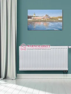 Dia Norm Ventil Compact СV 33, высотой 500 мм - панельный радиатор с нижним подключением