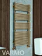 Varmo E - электрический полотенцесушитель бронзового цвета