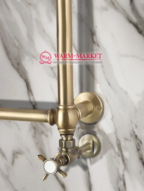 Brandoni Exclusive - полотенцесушитель в стиле ретро с аркой купить