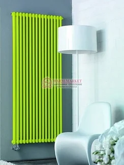 Вертикальный трубчатый радиатор Solira 2150 N69 нижнее подключение, цвета RAL