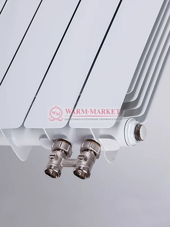 Rifar Base VL 500 - биметаллический радиатор с нижним подключением