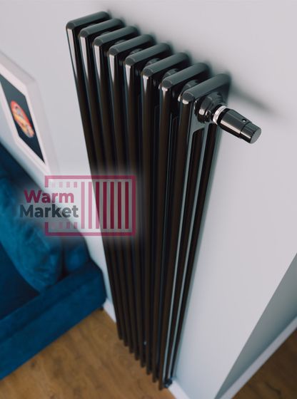 Axxinot Sentir 3150 - стальной трубчатый радиатор, нижнее подключение с термостатикой N69 твв