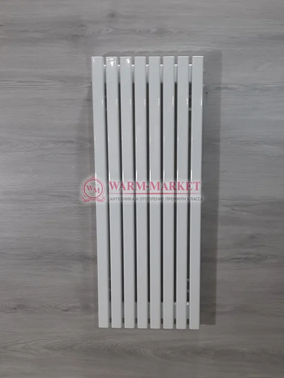 Steel V 40х40 2500 - вертикальный трубчатый дизайн-радиатор, 5 секций
