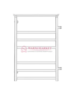 Хендрикс БП П7 - водяной полотенцесушитель, боковое подключение, белый