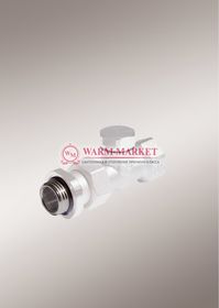 Purmo вентиль перекрывной прямой ½ МТВ 132 белый