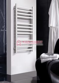 Quadro V 30 White-белый полотенцесушитель из квадратного и прямоугольного профиля