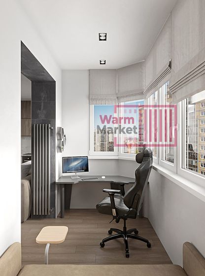 Diametro 42 V - вертикальный трубчатый радиатор высотой 750 мм, 3 секции