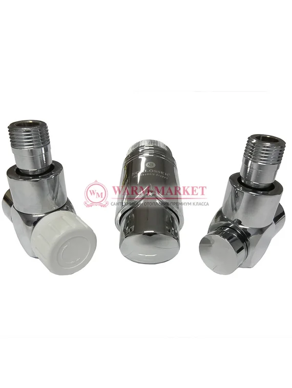 Комплект термостатический Exclusive 6017 Хром