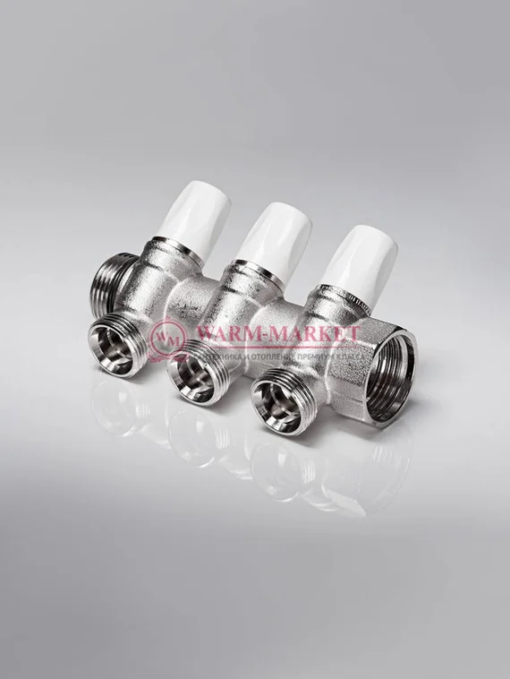 Распределительный коллектор REHAU G1 3 отвода G 3/4