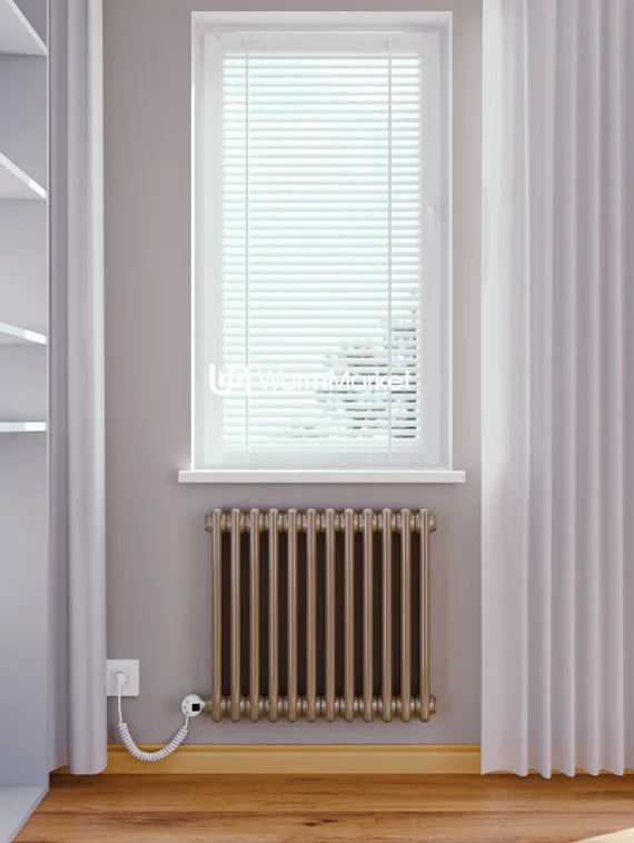 Bareng Softy Electric 2057 - электрический двухтрубный трубчатый радиатор высотой 570мм