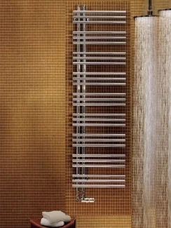 Zettel - дизайн-радиатор для ванных комнат в форме гребня