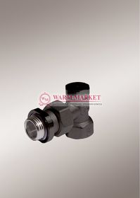 Purmo вентиль перекрывной угловой ½ МТВ 133 черный